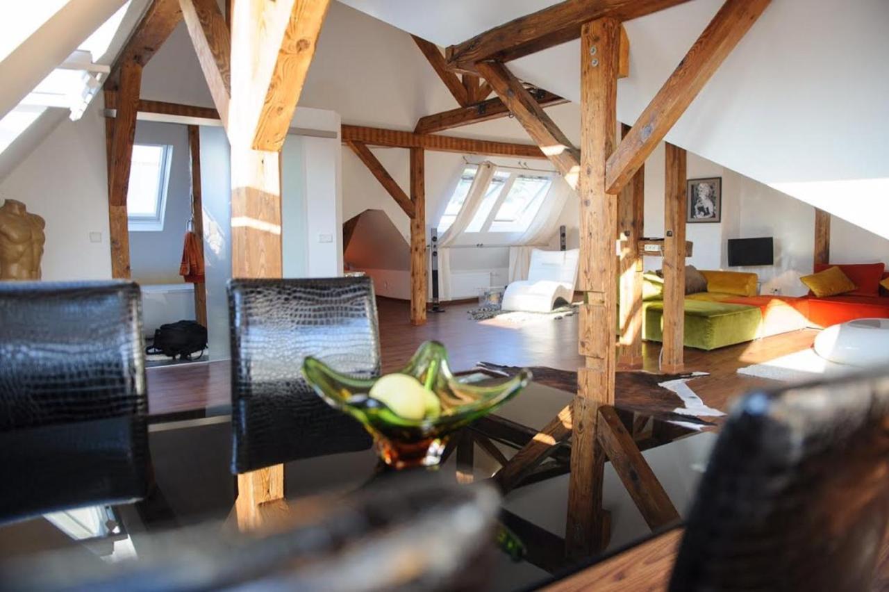 City Penthouse mit Dachterrasse Freiburg im Breisgau Eksteriør billede