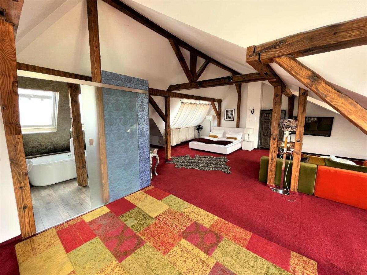City Penthouse mit Dachterrasse Freiburg im Breisgau Eksteriør billede