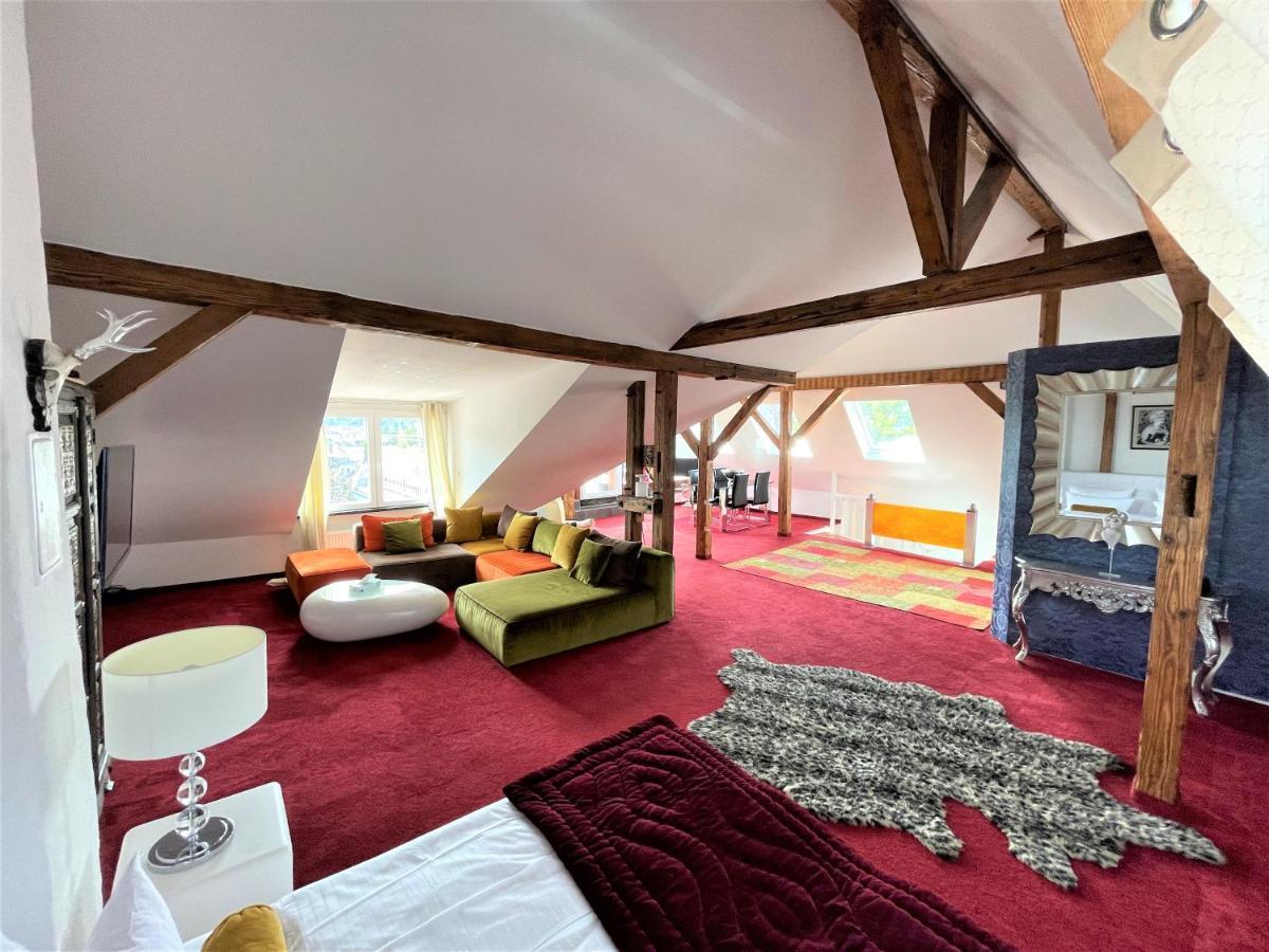 City Penthouse mit Dachterrasse Freiburg im Breisgau Eksteriør billede