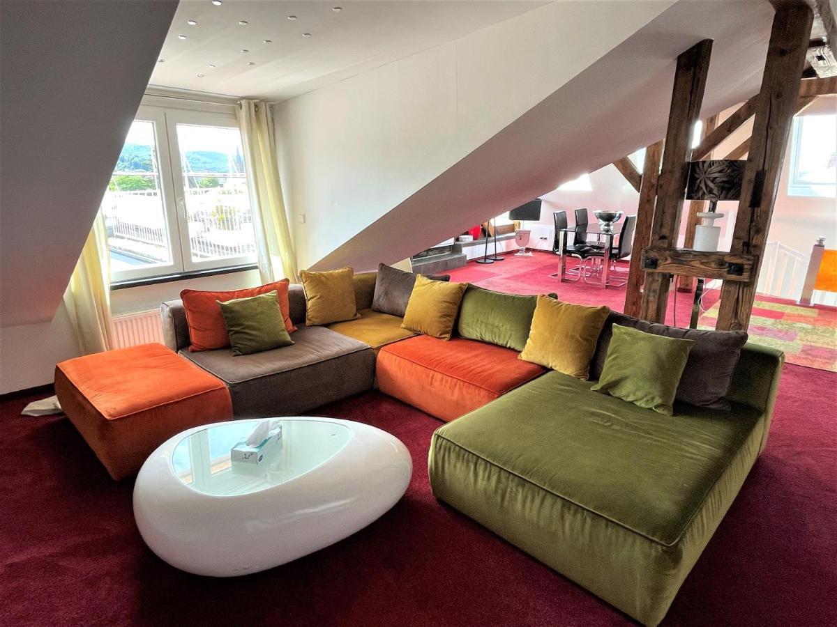 City Penthouse mit Dachterrasse Freiburg im Breisgau Eksteriør billede