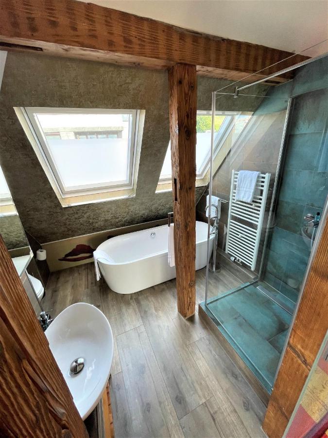 City Penthouse mit Dachterrasse Freiburg im Breisgau Eksteriør billede